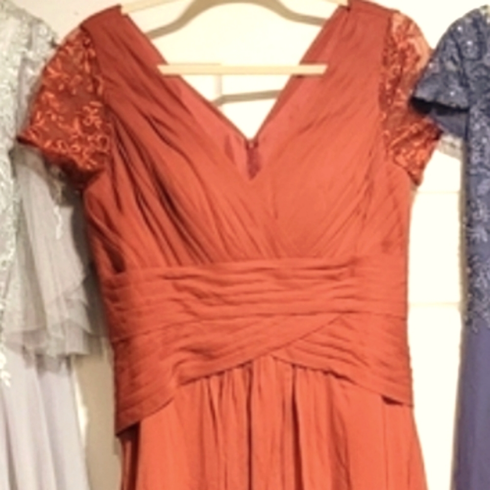 Bridesmaid/ mother of the bride dress NWT  Orange